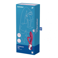 Satisfyer Emrace Me kétmotoros csiklóágas vibrátor (piros) vibrátorok