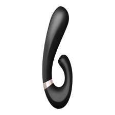 Satisfyer Heat Wave - okos, melegítő, karos vibrátor (fekete) vibrátorok