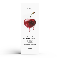 Satisfyer Juicy Lubricant, 300 ml (water) - Cheeky Cherry síkosító