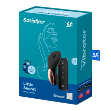 Satisfyer Little Secret alsóba helyezhető, viselhető vibrátor, távirányítóval (APP-os) vibrátorok