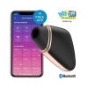Satisfyer Love Triangle - okos léghullámos csiklóizgató (fekete)