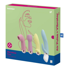 Satisfyer Marvelous Four 4 részes vibrátor/léghullámos csiklóizgató szett vibrátorok