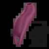 Satisfyer Pocket Pro 1 - akkus, léghullámos csiklóizgató  Szín: bordó