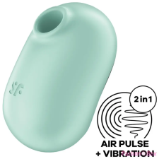 Satisfyer Pro To Go 2 - akkus, léghullámos csiklóizgató (menta) vibrátorok
