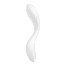  Satisfyer Rrrolling - akkus, mozgó golyós G-pont vibrátor (fehér) vibrátorok