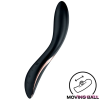 Satisfyer Rrrolling - akkus, mozgó golyós G-pont vibrátor (fekete)