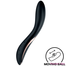 Satisfyer Rrrolling - akkus, mozgó golyós G-pont vibrátor (fekete) vibrátorok