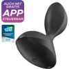 Satisfyer Sweet Seal - akkus anál vibrátor (fekete)