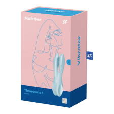 Satisfyer Threesome 1 csiklóvibrátor (kék) vibrátorok