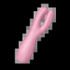 Satisfyer Threesome 3 - akkus, csiklóvibrátor  Szín: rózsaszín