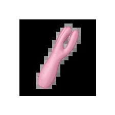 Satisfyer Threesome 3 - akkus, csiklóvibrátor  Szín: rózsaszín vibrátorok