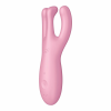  Satisfyer Threesome 4 - okos, akkus csiklóvibrátor (pink)