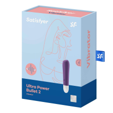 Satisfyer Ultra Power Bullet 2. akkumulátoros minivibrátor (lila) vibrátorok