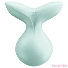 Satisfyer Viva la Vulva 3 - akkus, vízálló csiklóvibrátor (menta) vibrátorok