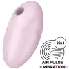 Satisfyer Vulva Lover 3 - akkus, léghullámos csiklóizgató (pink)
