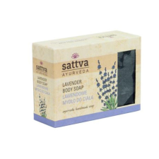 Sattva Ayurveda Ajurvédikus kézműves szappan - Levendula 125g - Sattva Ayurveda jóga felszerelés