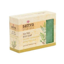 Sattva Ayurveda Ajurvédikus kézműves szappan - Teafa 125g - Sattva Ayurveda jóga felszerelés