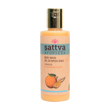 Sattva Ayurveda Gyógynövényes hidratáló tusfürdő naranccsal 210ml - Sattva Ayurveda tusfürdők