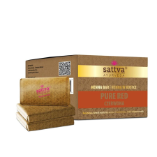 Sattva Ayurveda Hennatömbök - Vörös 240g (3X80g) - Sattva Ayurveda jóga felszerelés
