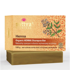 Sattva Ayurveda Sattva Pure organikus samponszappan 100g - Henna szappan