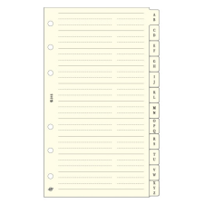 SATURNUS Gyűrűs kalendárium betét Saturnus S315 telefonregiszter sárga lapos gyűrűs kalendárium betétlap