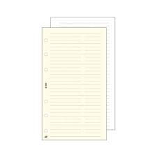 SATURNUS Kalendárium betét, telefon bianco, "M", SATURNUS, fehér gyűrűs kalendárium betétlap