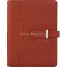 SATURNUS Kalendart M437 műbőr cseresznye gyűrűs kalendárium (23SM437-010) gyűrűskönyv