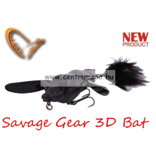  Savage Gear 3D Bat 7Cm 14G Black (58324) Denevér Formájú Műcsali csali