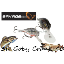  Savage Gear 3D Goby Crank 50 7G F 02-Uv Red &amp; Black (62165) csali