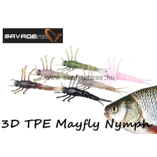  Savage Gear 3D Tpe Mayfly Nymph 5Cm 2.5G - 03-Green (50673) Zöld csali