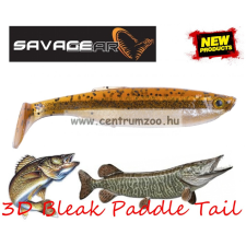  Savage Gear Lb 3D Bleak Paddle Tail 10.5Cm 8G 5Db 08-Minnow Gumihal (57497) Küsz Utánzat csali