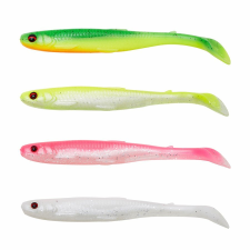 SAVAGE GEAR Slender Scoop Shad Dark Water Mix gumihal 4db - 13cm horgászkiegészítő