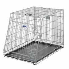 Savic Dog Residence  mobil kennel 91cm, világos szürke ketrec szállítóbox, fekhely kutyáknak