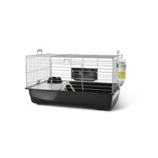 Savic Nero 2 Ketrec - ezüst-fekete színben 80x50x47cm ketrec, szállítóbox rágcsálóknak