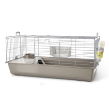 Savic Nero 3 Ketrec - ezüst- meleg szürke  színben 100x50x47cm ketrec, szállítóbox rágcsálóknak