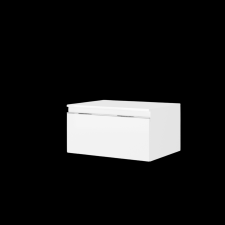 Savini LINEA ALSÓSZEKRÉNY 60X32X46CM FEHÉR, MAGASFÉNYŰ, FÜGGESZTETT fürdőszoba bútor