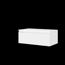 Savini LINEA ALSÓSZEKRÉNY 80X32X46CM FEHÉR, MATT, FÜGGESZTETT fürdőszoba bútor