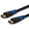Savio CL-02 1,5 M HDMI A-Típus (Standard) Fekete, Kék Kábel (cl02)