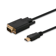 Savio CL-103 HDMI - VGA kábel 1.8m (CL-103) - HDMI kábel és adapter