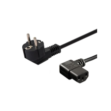 Savio CL-115 220V hálózati tápkábel 1.2m (CL-115) kábel és adapter