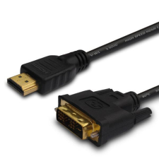 Savio CL-139 HDMI - DVI-A (18+1) kábel 1.8m kábel és adapter