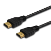 Savio CL-195 HDMI cable 2 m, black, gold-plated connectors, v2.0 high speed, ethernet/3D