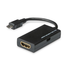 Savio CL-32 Micro USB - HDMI MHL adapter kábel és adapter