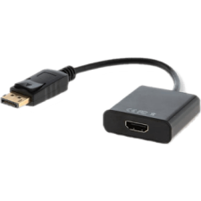 Savio Cl-55 Displayport (apa) – Hdmi (anya) adapter audió/videó kellék, kábel és adapter