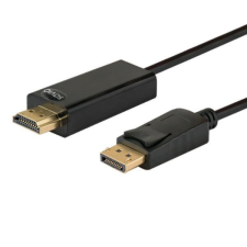 Savio CL-56 Displayport apa - HDMI apa kábel 1.5m kábel és adapter
