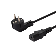 Savio CL-98 250V Hálózati tápkábel - 1.8m (10db) (SAVIO CL-98Z) kábel és adapter