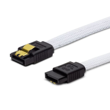 Savio GAK-05 SATA III kábel 50cm fehér kábel és adapter