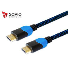 Savio GCL-02 HDMI kábel 1.8m, kék, Play Station kábel és adapter