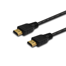 Savio Nagy sebességű HDMI kábel Ethernettel 10.0m Fekete (CL-34) kábel és adapter