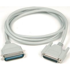Savio párhuzamos nyomtató kábel 5m (NYKDB25CN36050) kábel és adapter